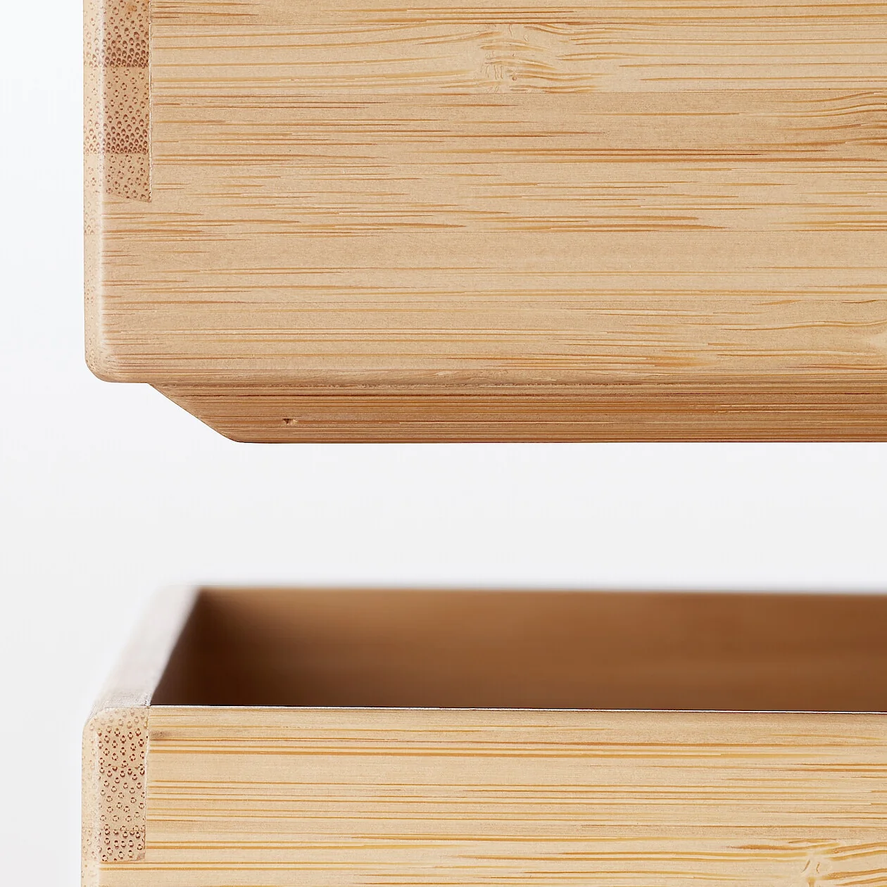Stackable Rectangular Bamboo Box - Large - Image 7