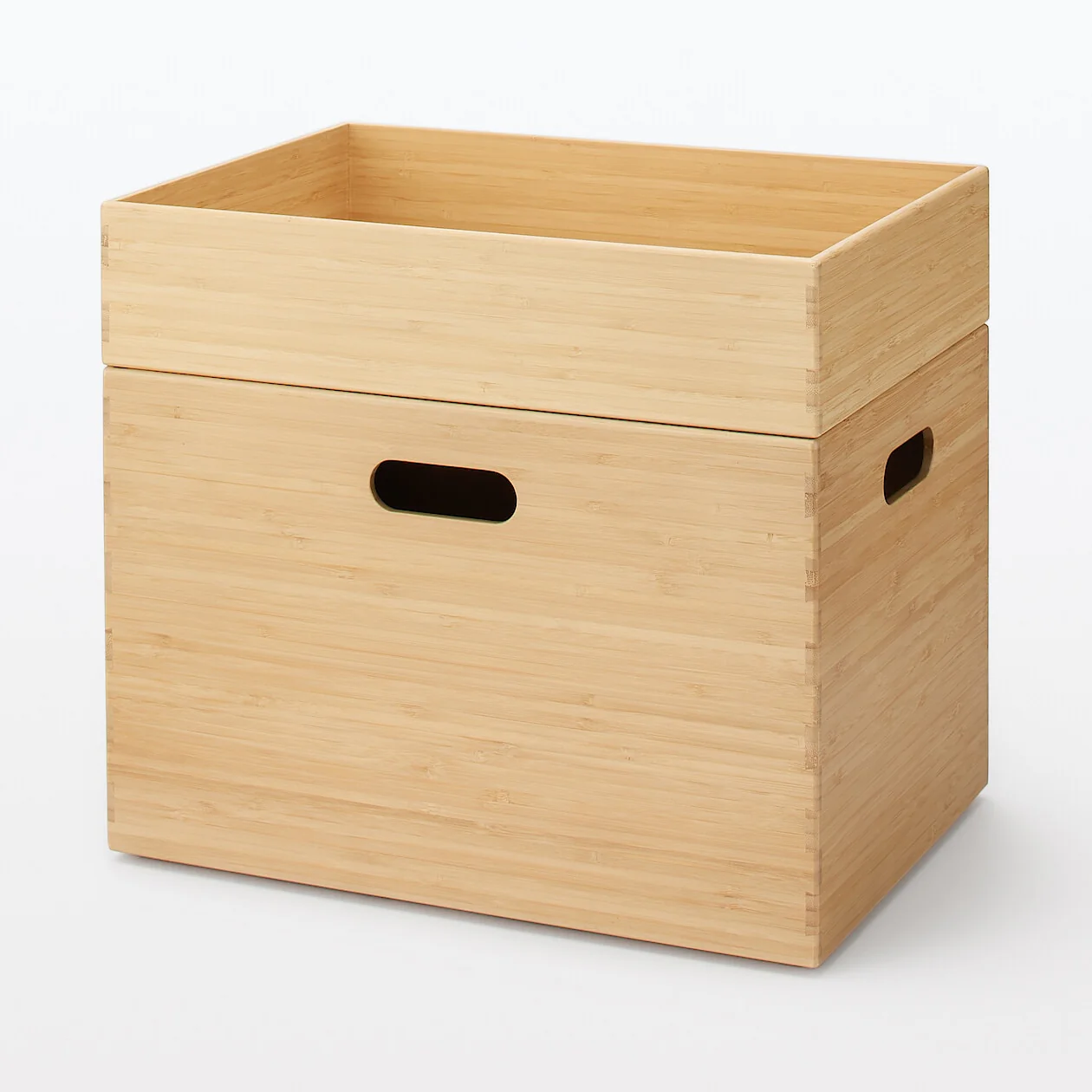 Stackable Rectangular Bamboo Box - Large - Image 9