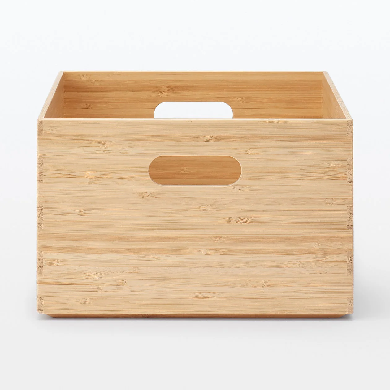 Stackable Rectangular Bamboo Box - Medium