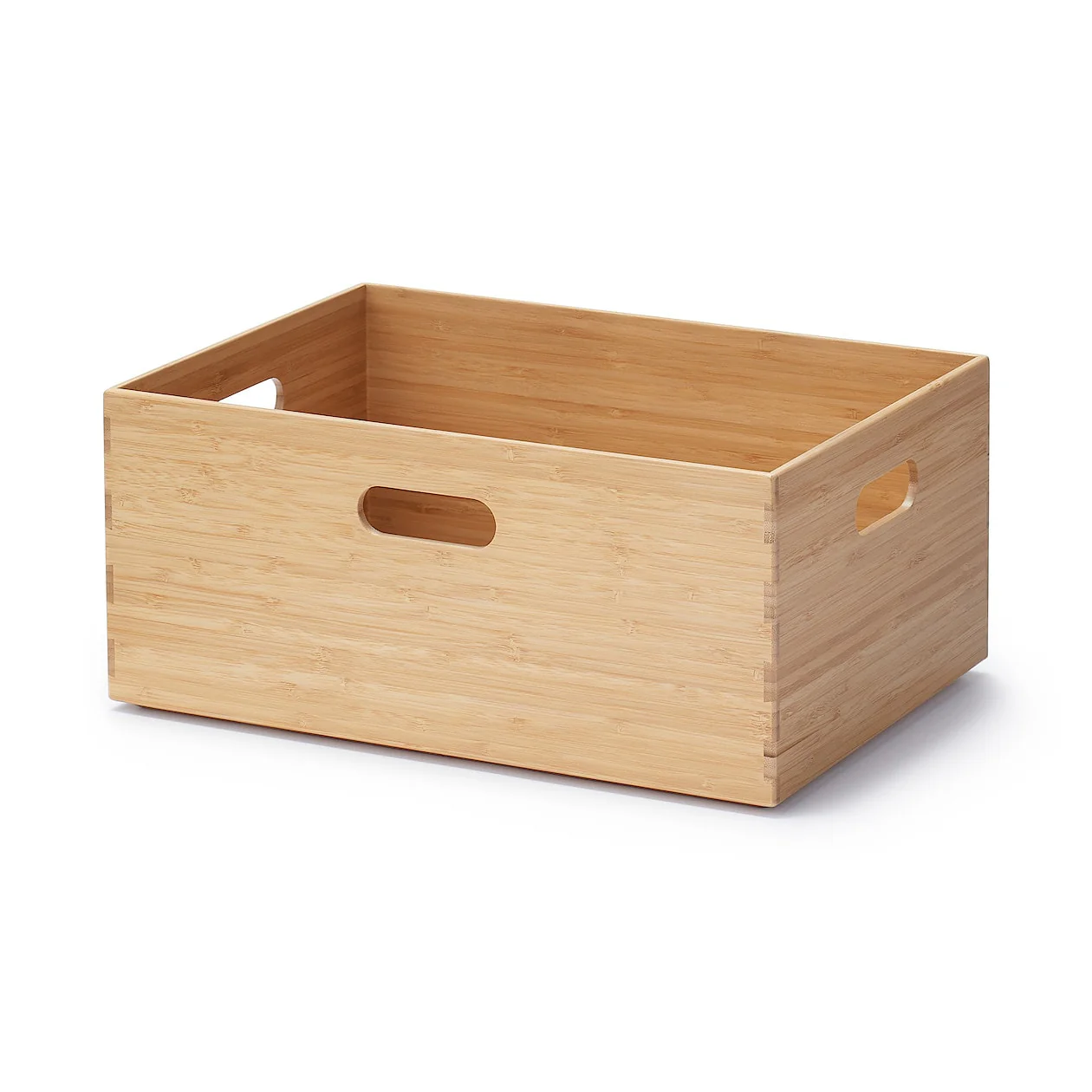 Stackable Rectangular Bamboo Box - Medium - Image 2