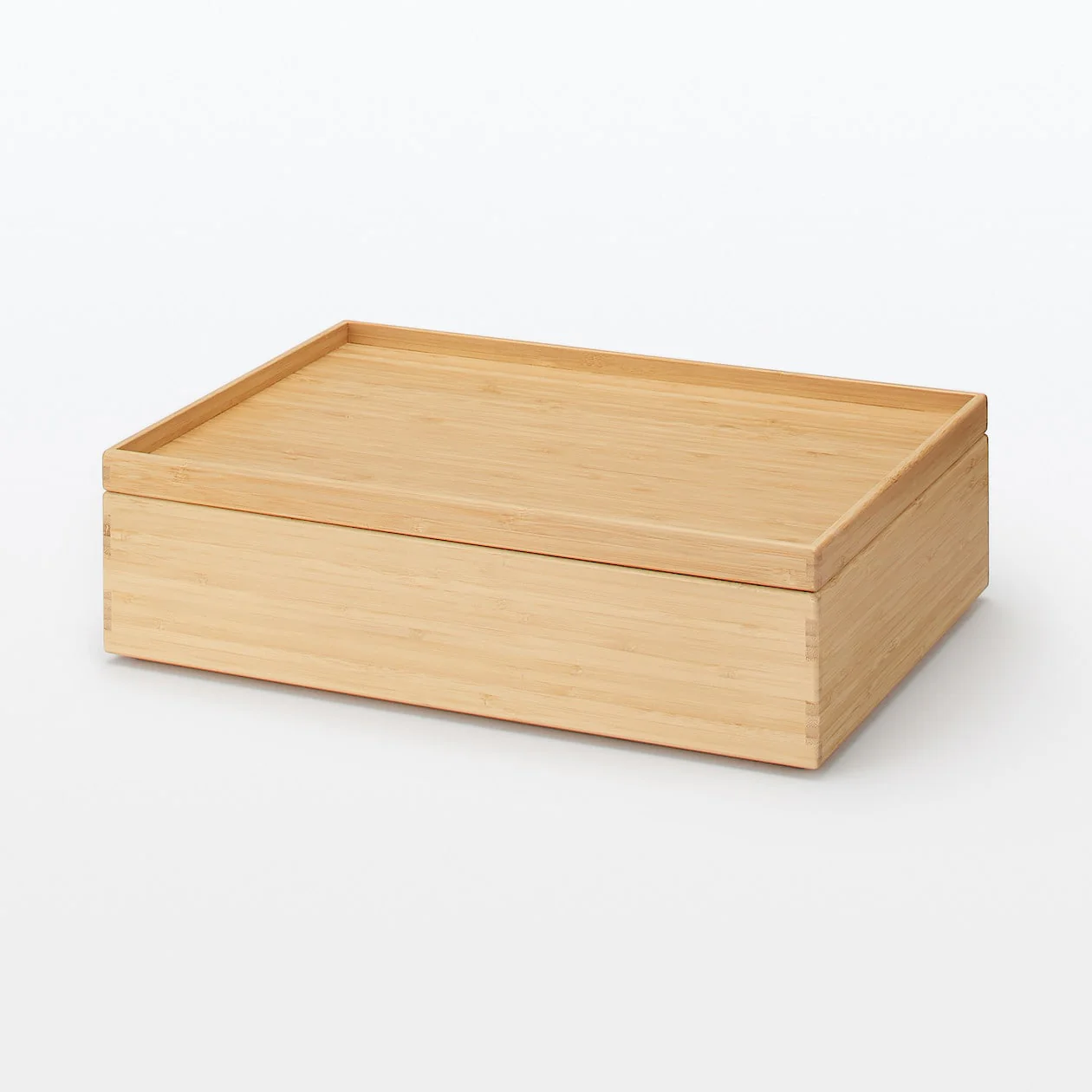 Stackable Rectangular Bamboo Box - Small - Image 7