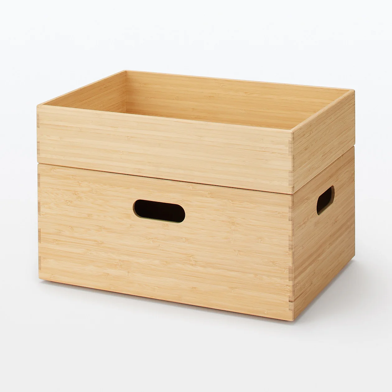 Stackable Rectangular Bamboo Box - Small - Image 8