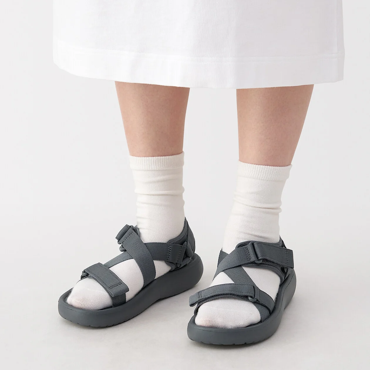 Tape Belt Velcro Sandals - Image 10