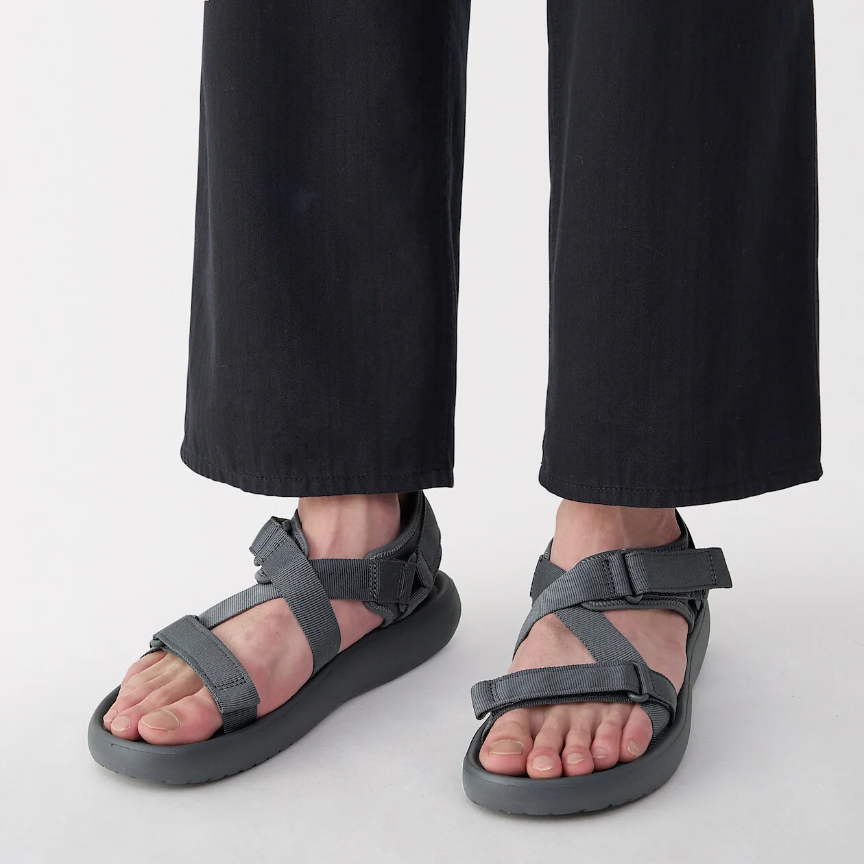 Tape Belt Velcro Sandals - Image 13