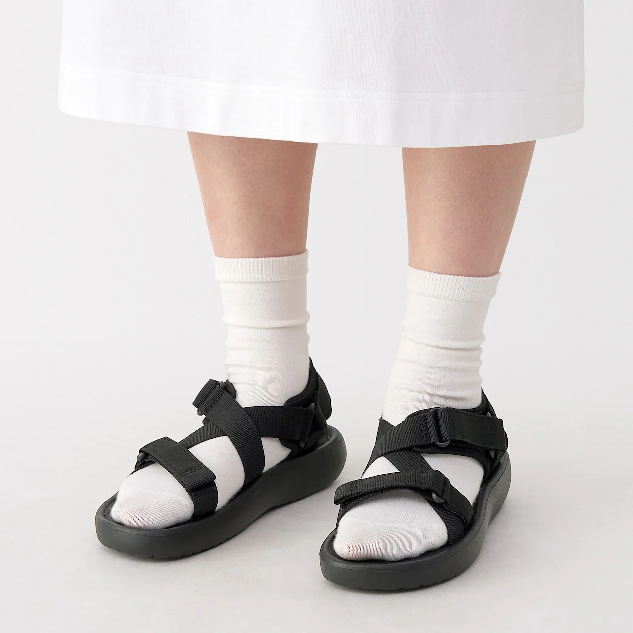 Tape Belt Velcro Sandals - Image 21