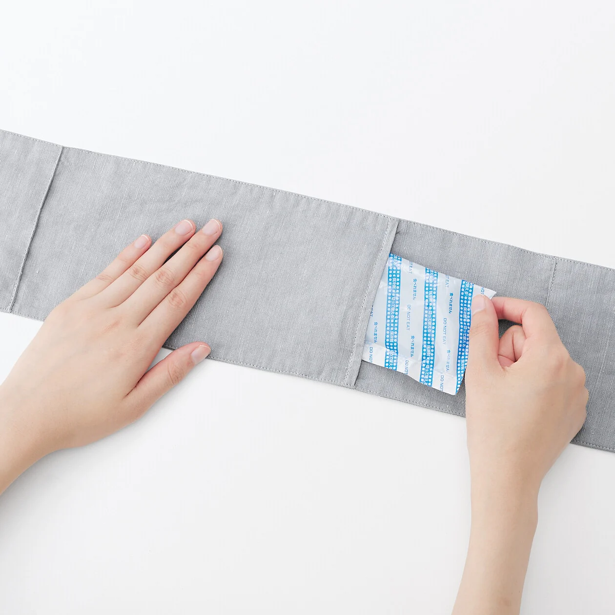 Hemp Cotton Pocket Scarf - Image 7