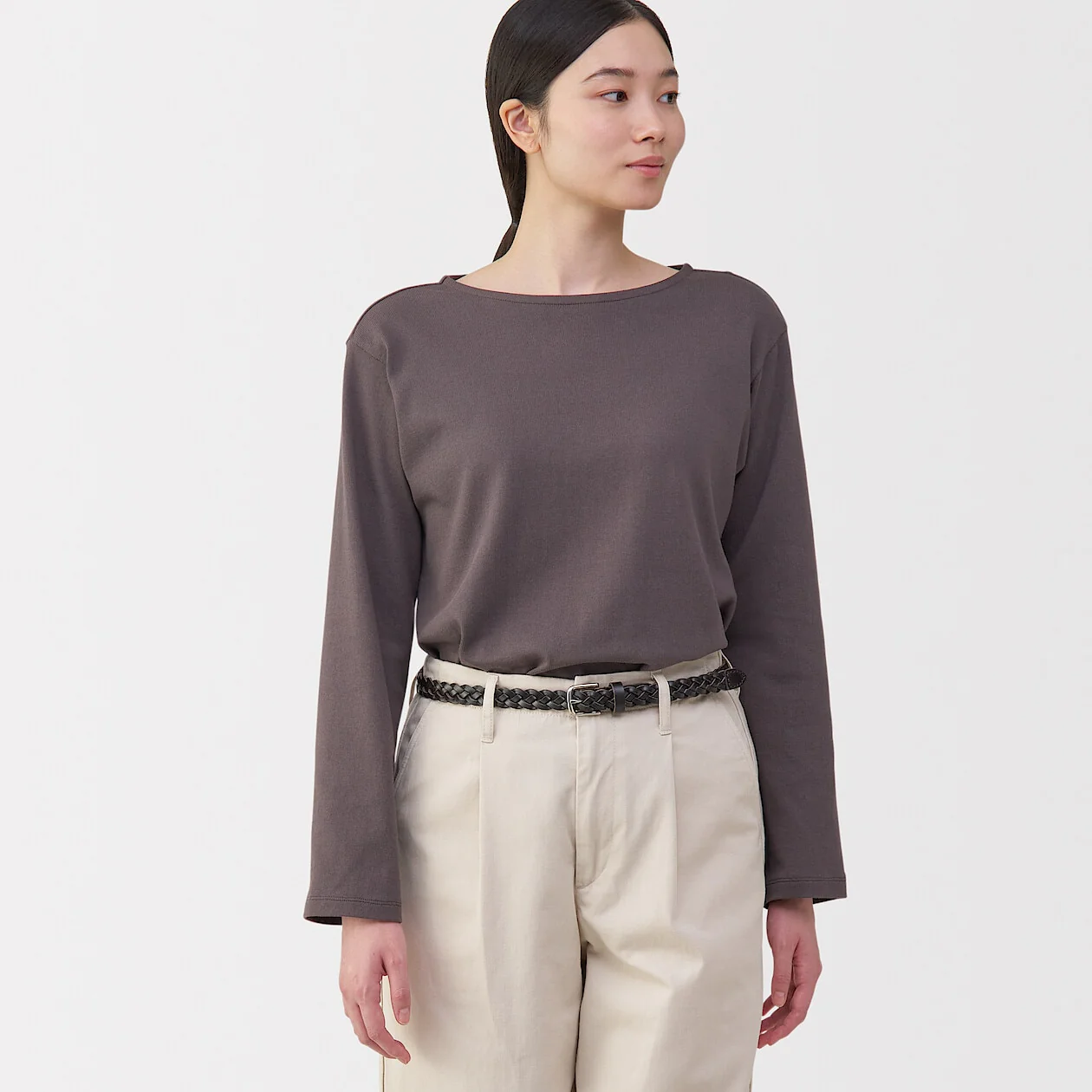 Vegetable Tanned Hand-Knitted Leather Belt - Narrow - Image 20