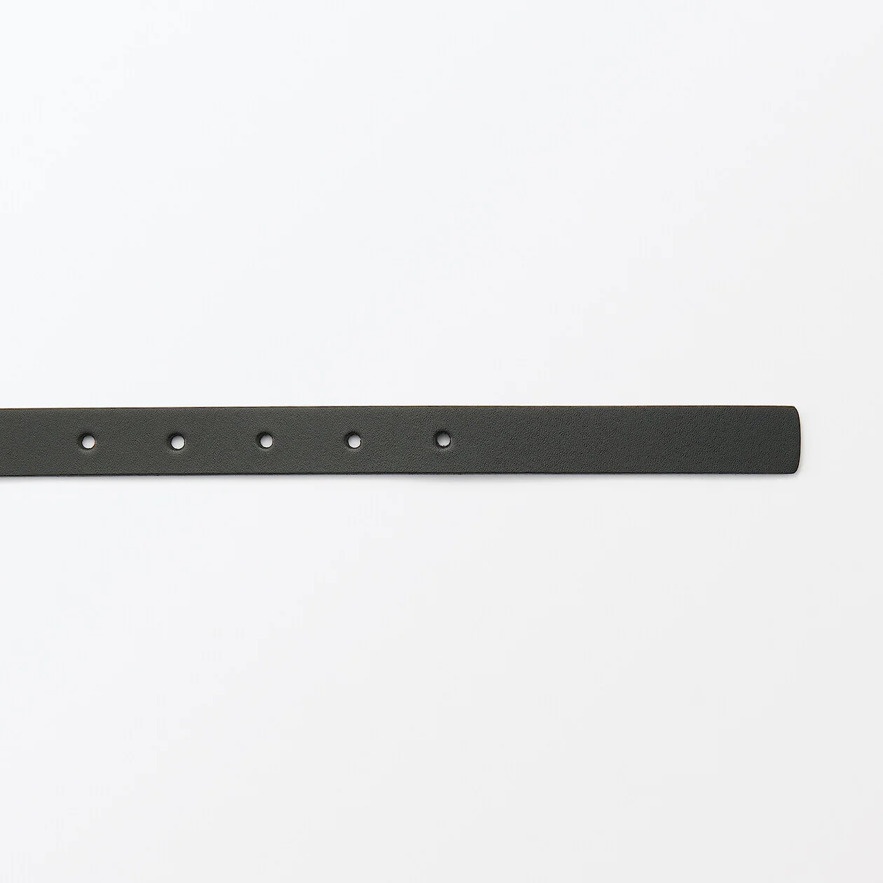 Vegetable Tanned Leather Belt - Narrow - Image 12