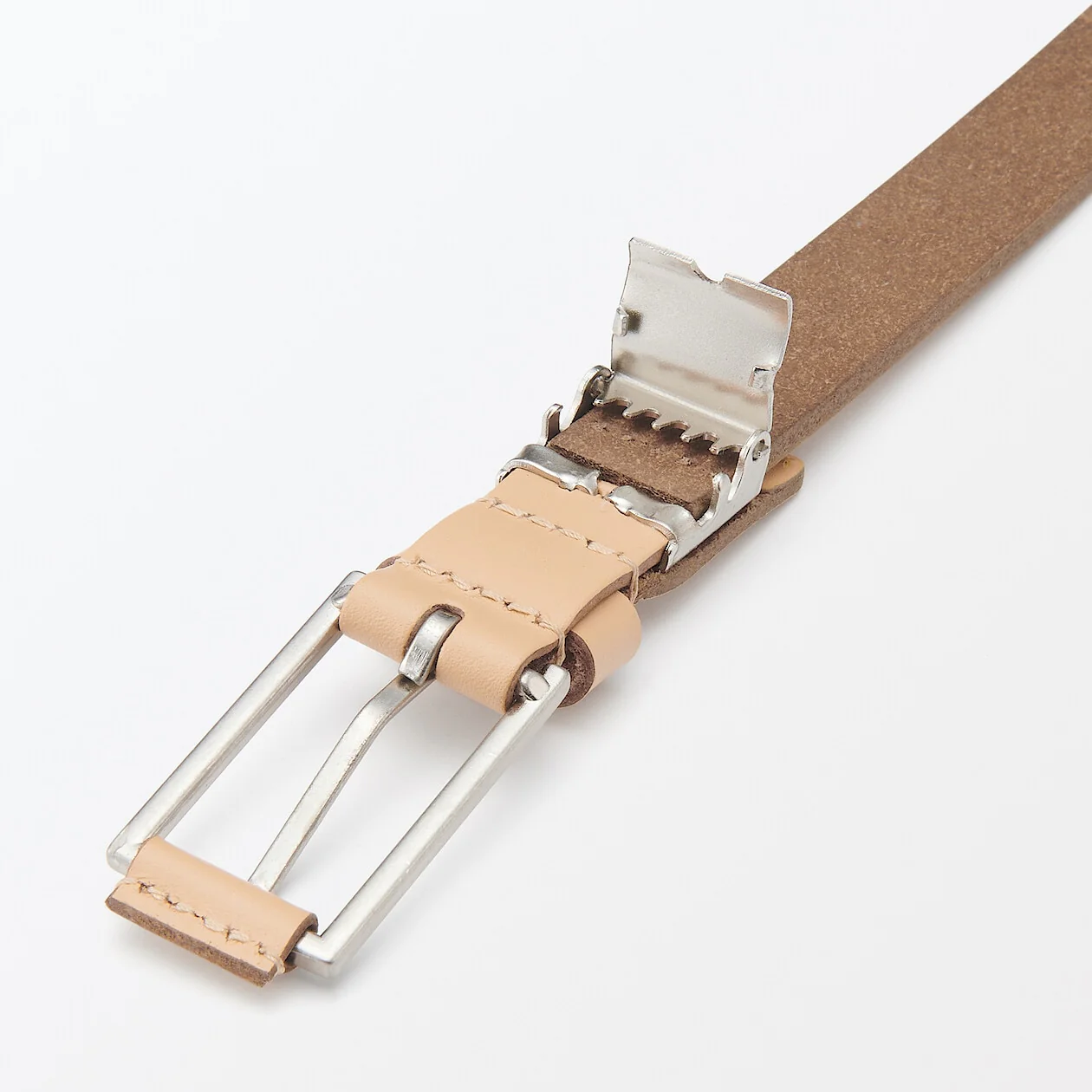 Vegetable Tanned Leather Belt - Narrow - Image 22