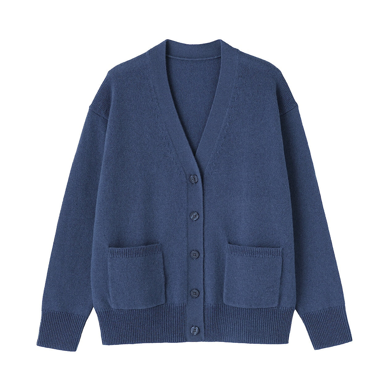 Washable Wool Mid-Gauge V-Neck Cardigan - Image 35