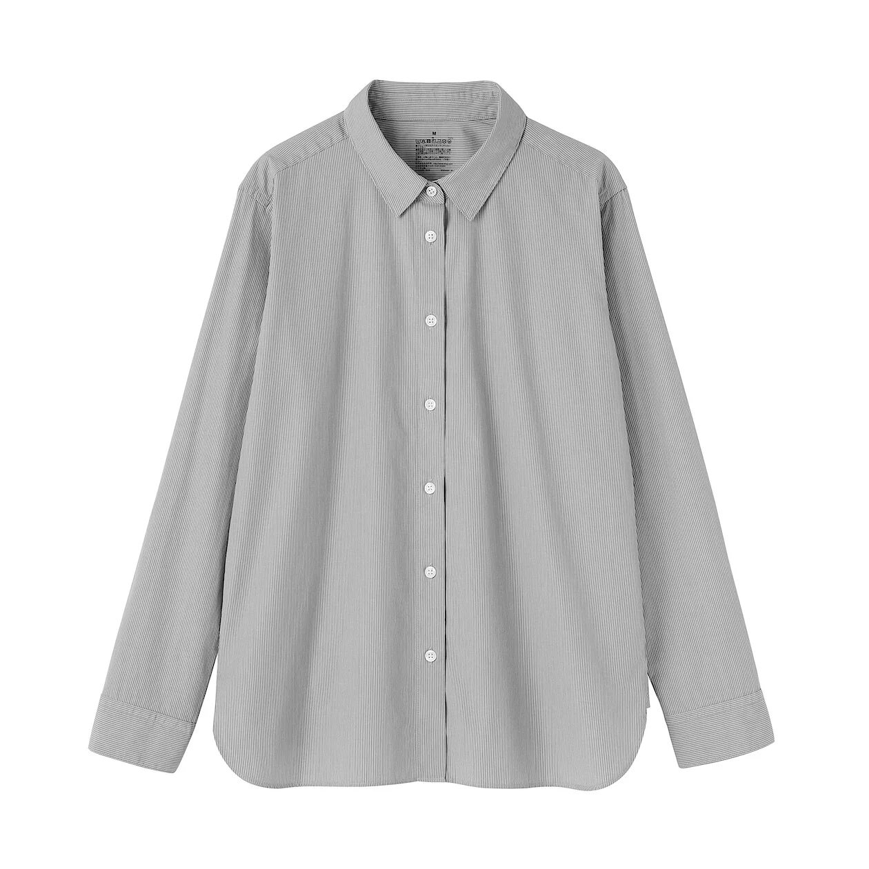 Washed Broadcloth 100% Cotton Long Sleeve Shirt - Image 11