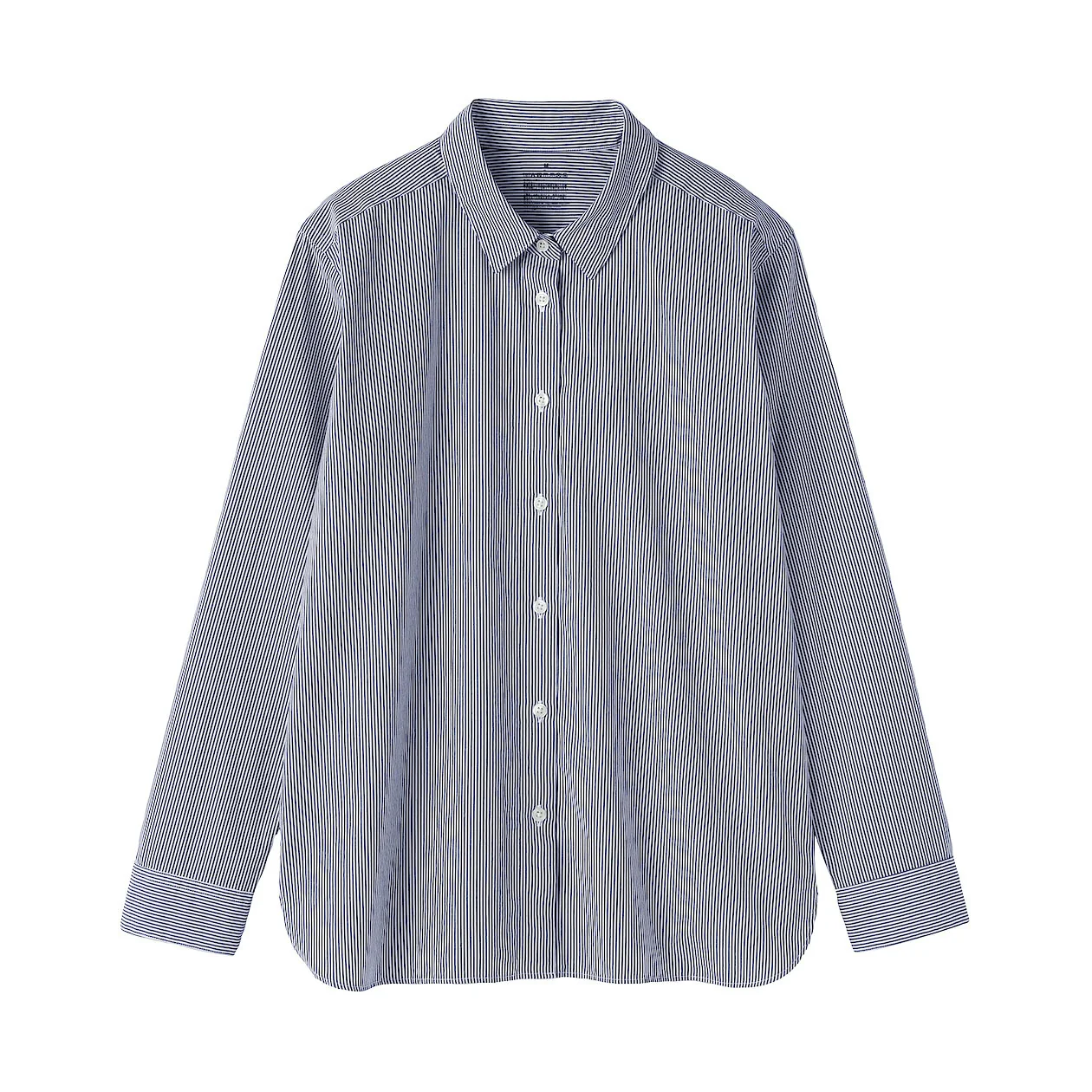 Washed Broadcloth 100% Cotton Long Sleeve Shirt - Image 19