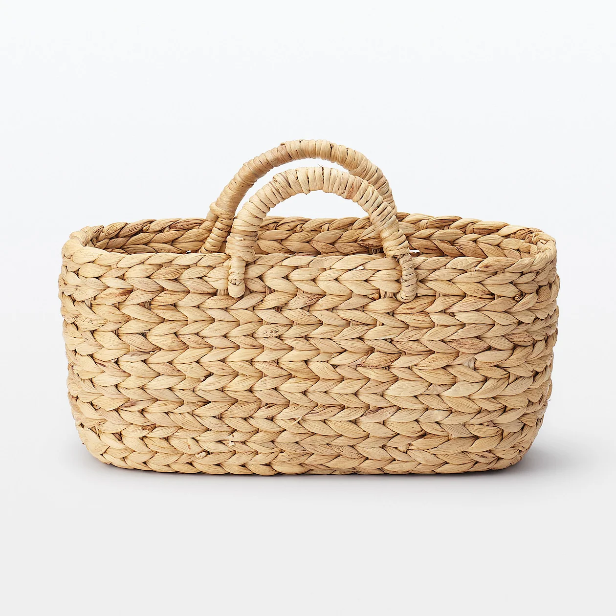 Water Hyacinth Basket with Handles