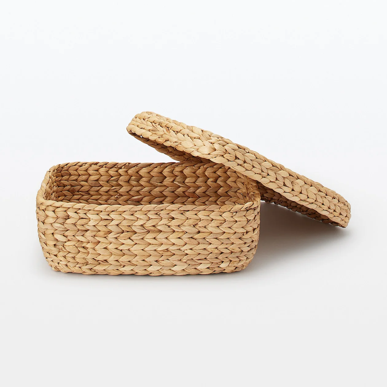 Water Hyacinth Basket with Lid