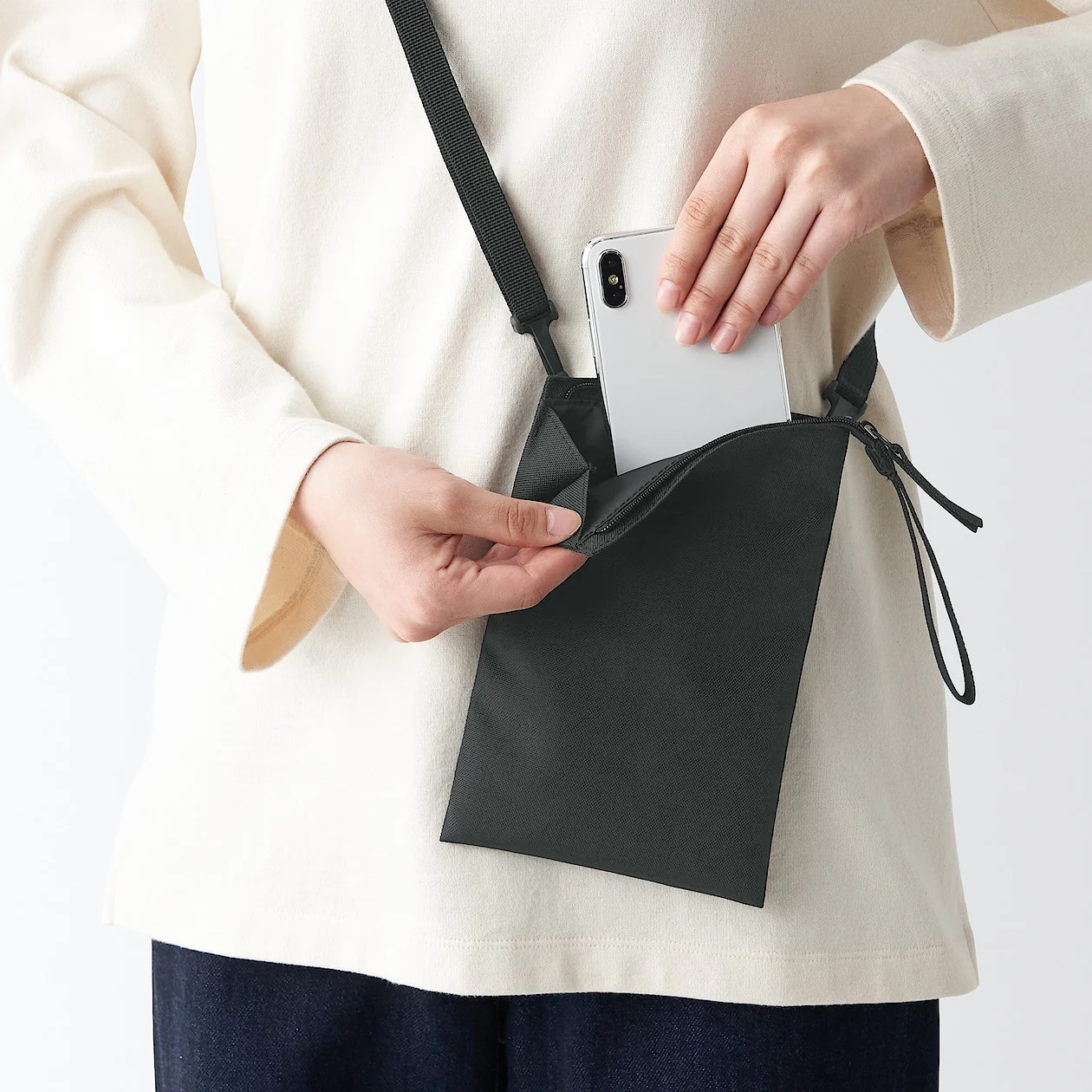 2-Way Water Repellent Mini Satchel Bag - Image 19