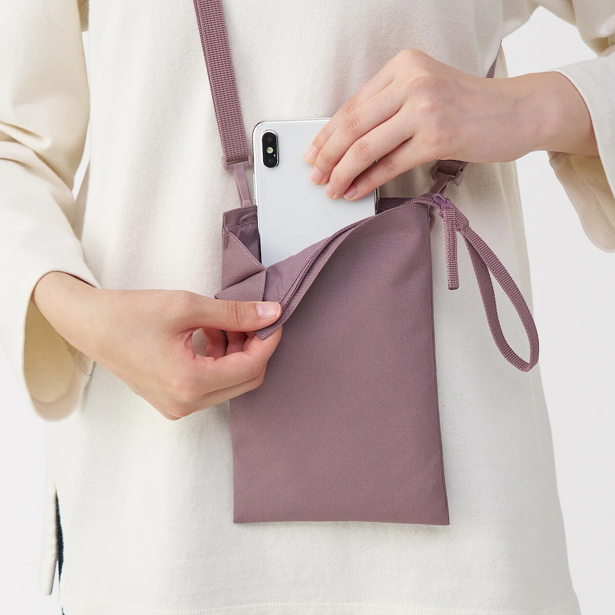 2-Way Water Repellent Mini Satchel Bag - Image 84