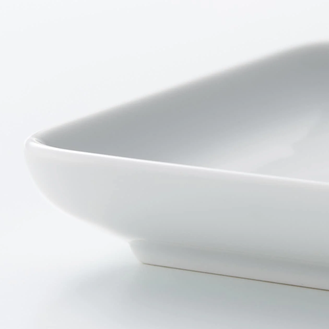 White Porcelain Square Dish - Small - Image 5