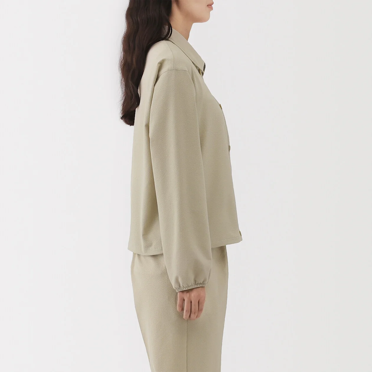 Breathable Seersucker Shirt Jacket - Image 14