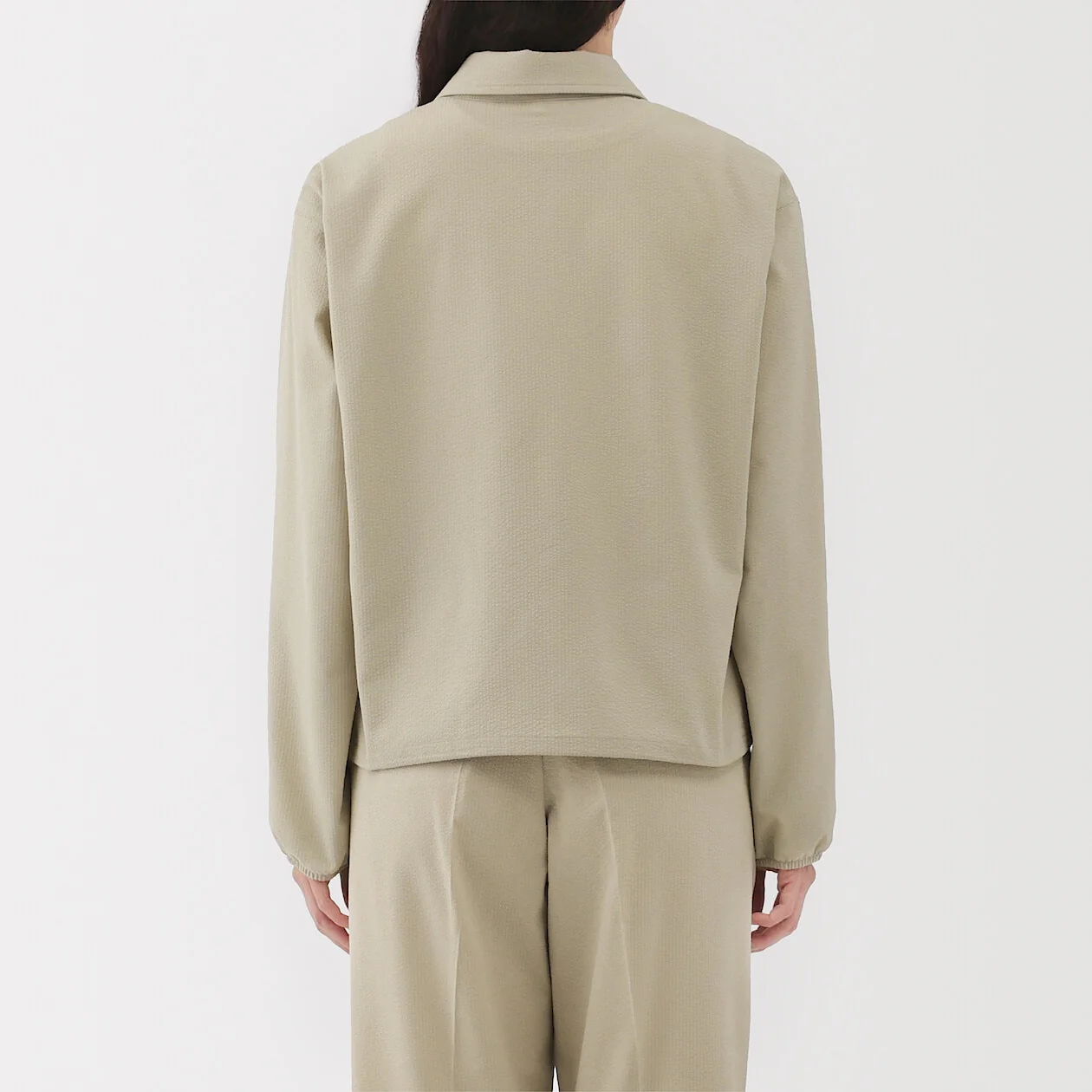Breathable Seersucker Shirt Jacket - Image 15