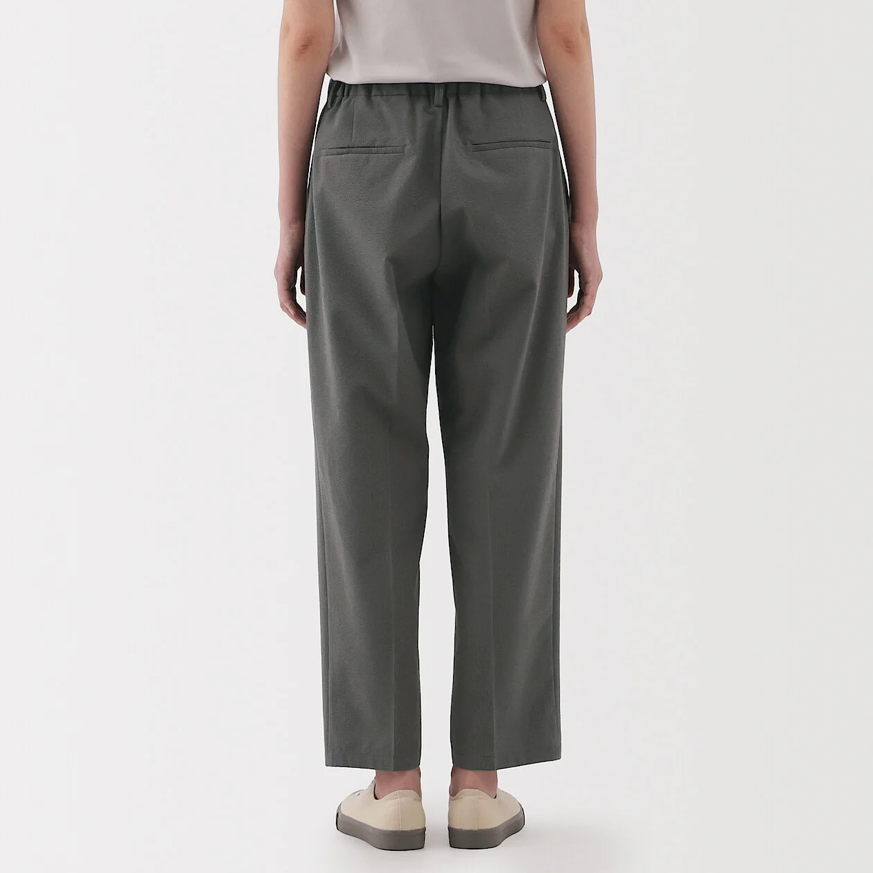 Breathable Seersucker Tapered Pants - Image 15