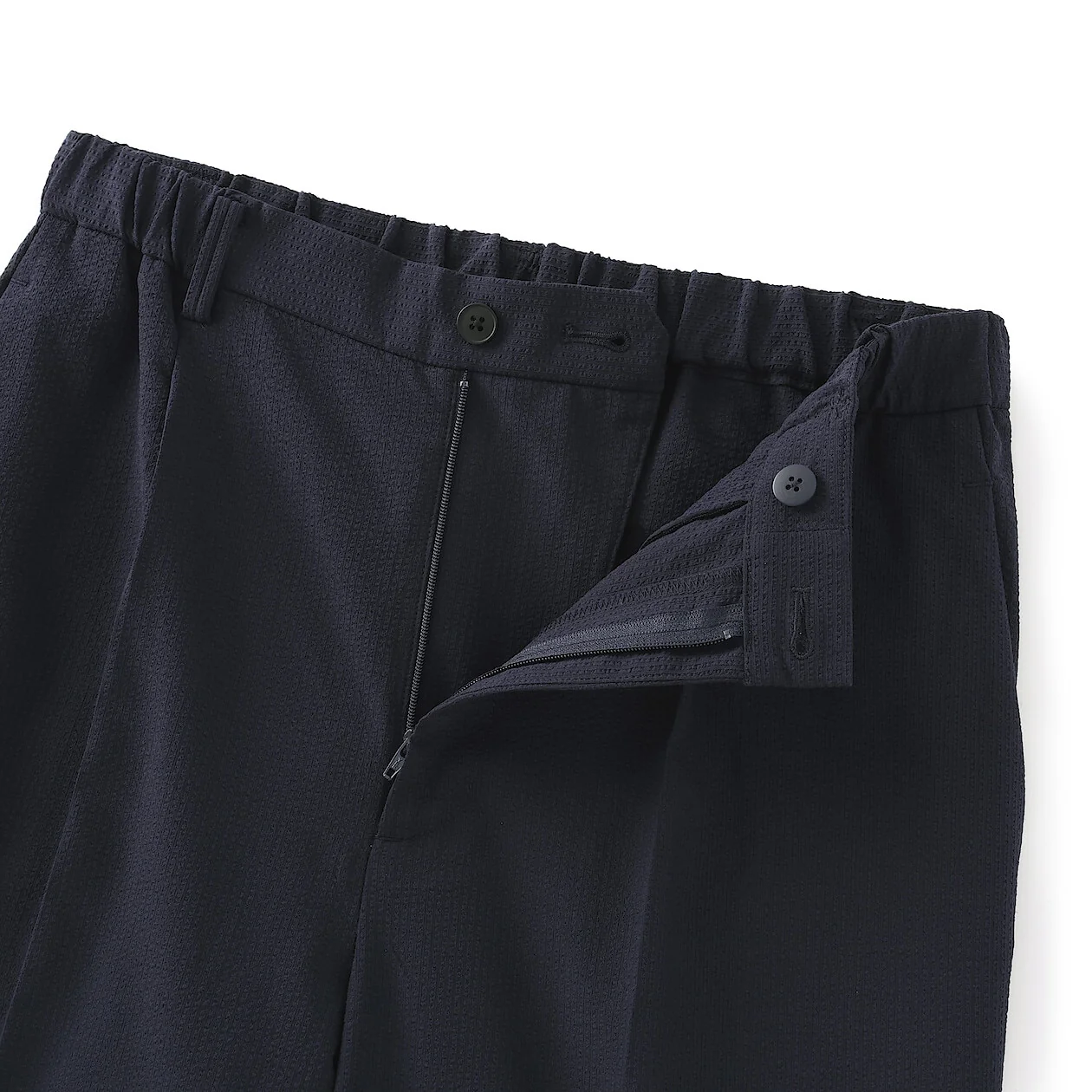 Breathable Seersucker Tapered Pants - Image 38