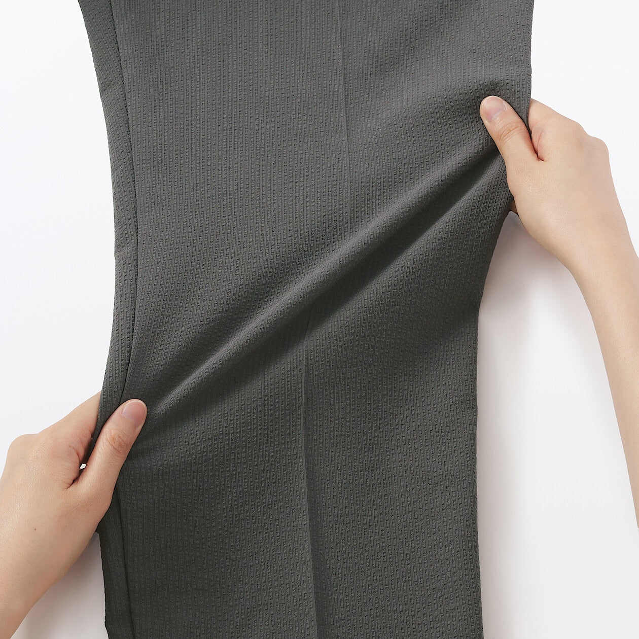 Breathable Seersucker Tapered Pants - Image 41