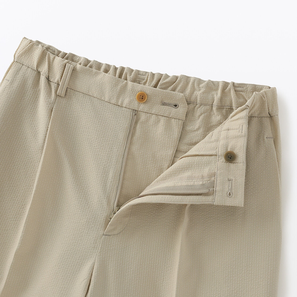 Breathable Seersucker Tapered Pants - Image 7