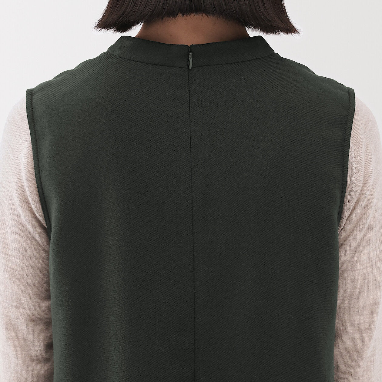 Brushed Crewneck Midi Dress - Image 11