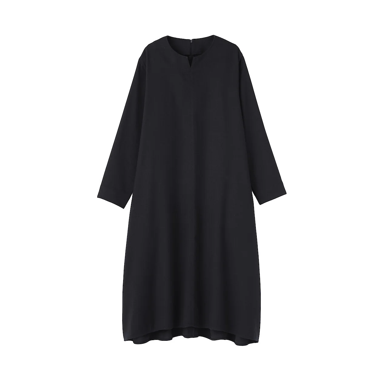 Brushed Long Sleeve Midi Dress - Image 19