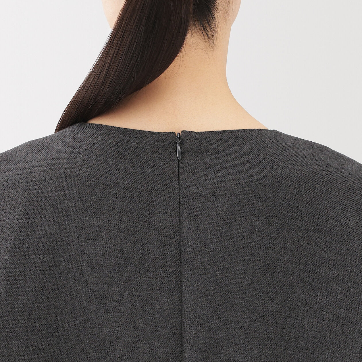 Brushed Long Sleeve Midi Dress - Image 7