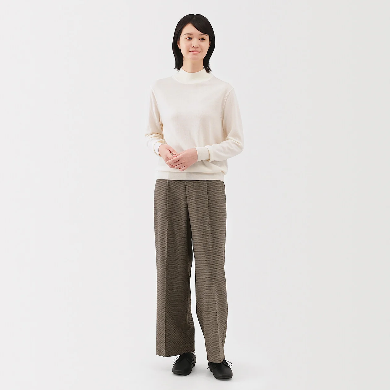 Brushed Straight Pants - Image 11