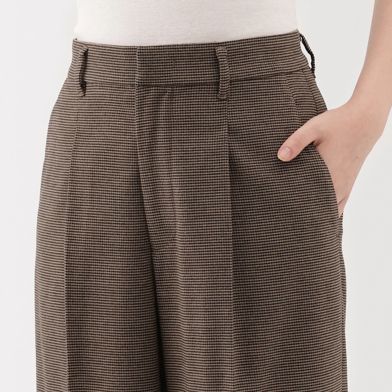 Brushed Straight Pants - Image 14