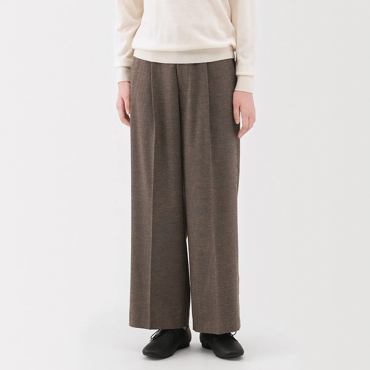 Brushed Straight Pants - Image 19