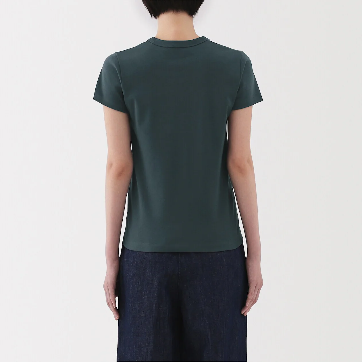 Cool Touch Anti Sweat-Stain Crewneck Short Sleeve T-Shirt - Image 12