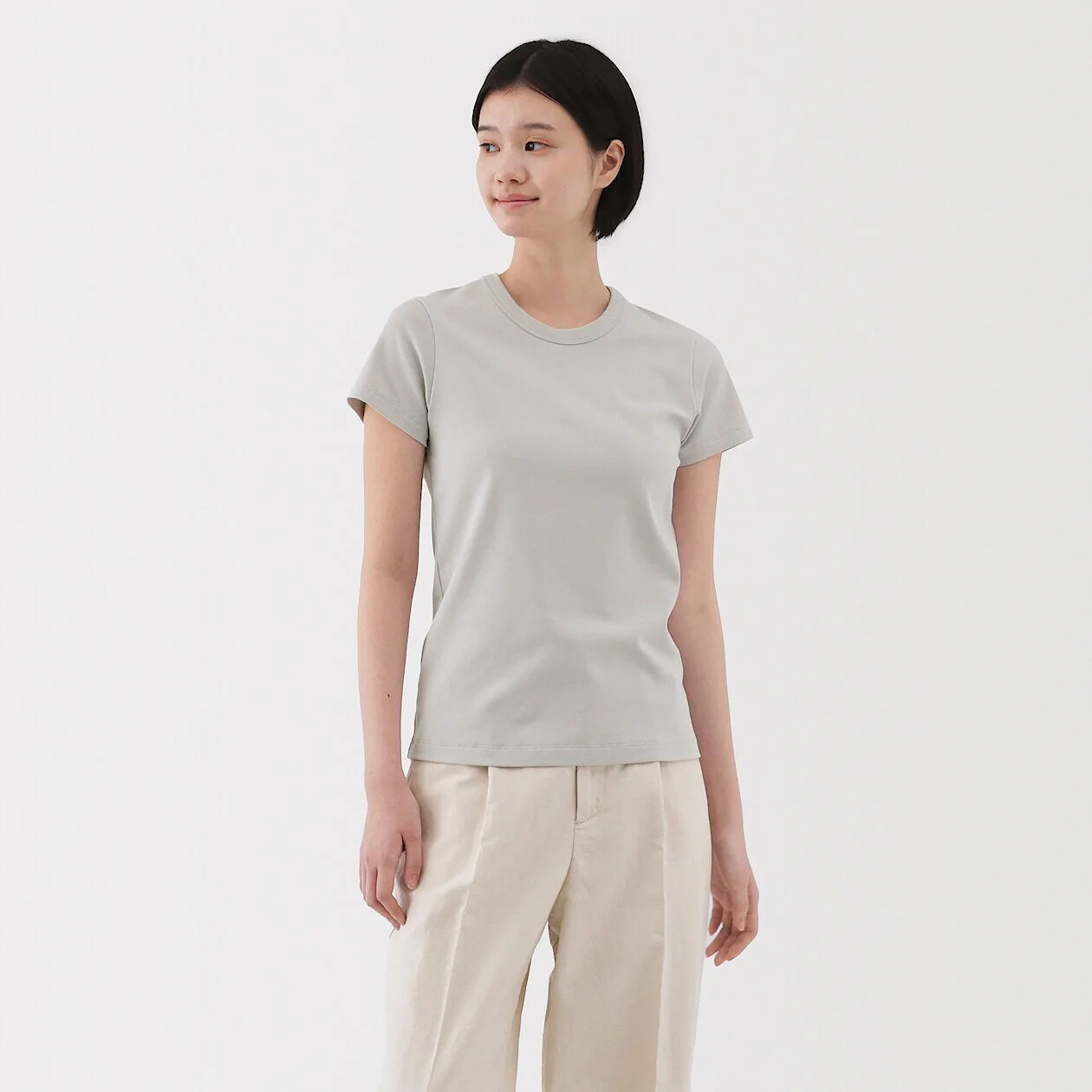 Cool Touch Anti Sweat-Stain Crewneck Short Sleeve T-Shirt - Image 25
