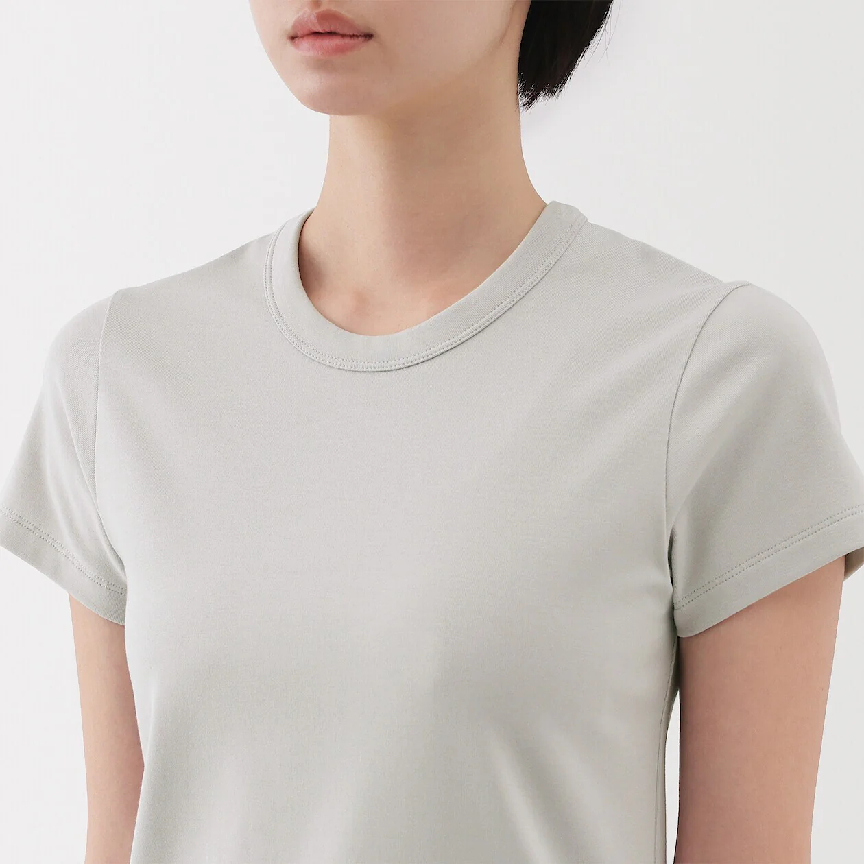 Cool Touch Anti Sweat-Stain Crewneck Short Sleeve T-Shirt - Image 29