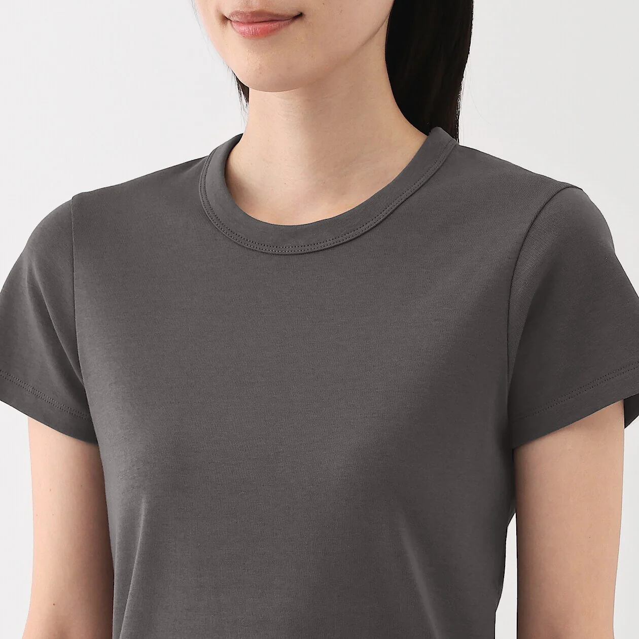 Cool Touch Anti Sweat-Stain Crewneck Short Sleeve T-Shirt - Image 37