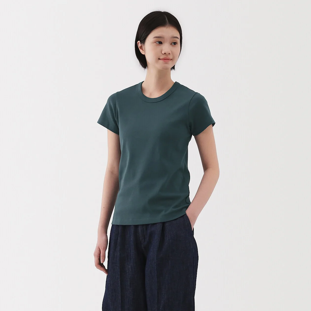 Cool Touch Anti Sweat-Stain Crewneck Short Sleeve T-Shirt - Image 9