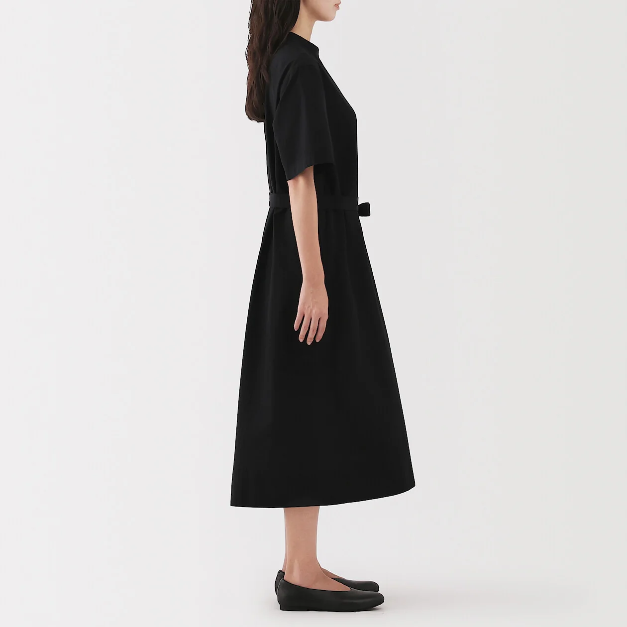 Cool Touch Short Sleeve Shirt Dress - Image 12