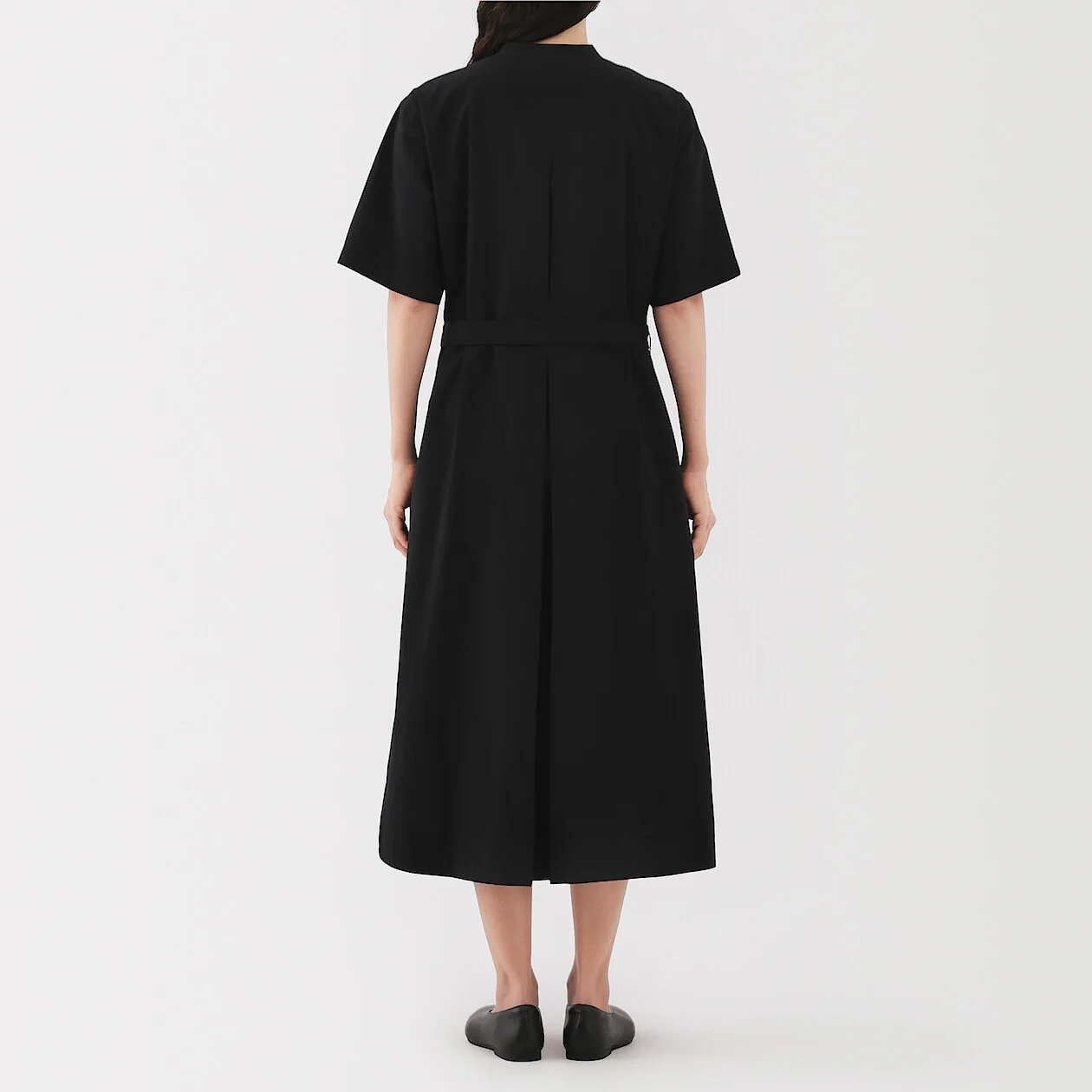 Cool Touch Short Sleeve Shirt Dress - Image 13