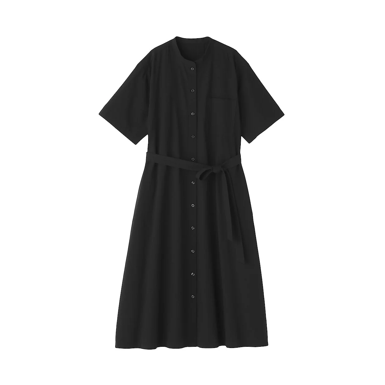 Cool Touch Short Sleeve Shirt Dress - Image 17