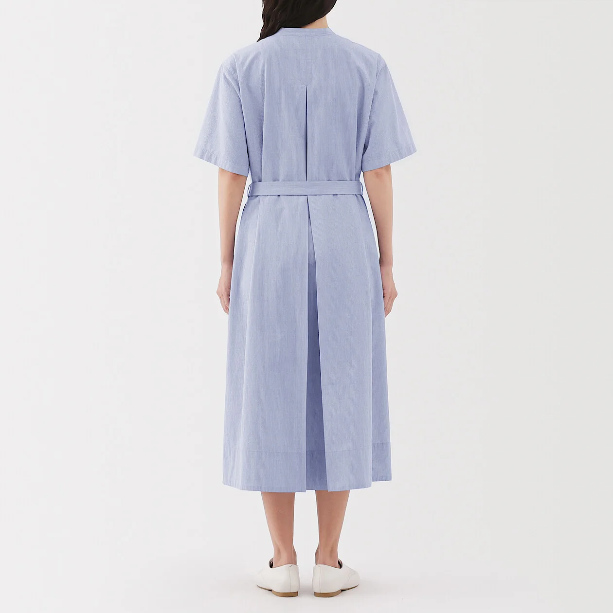 Cool Touch Short Sleeve Shirt Dress - Image 22