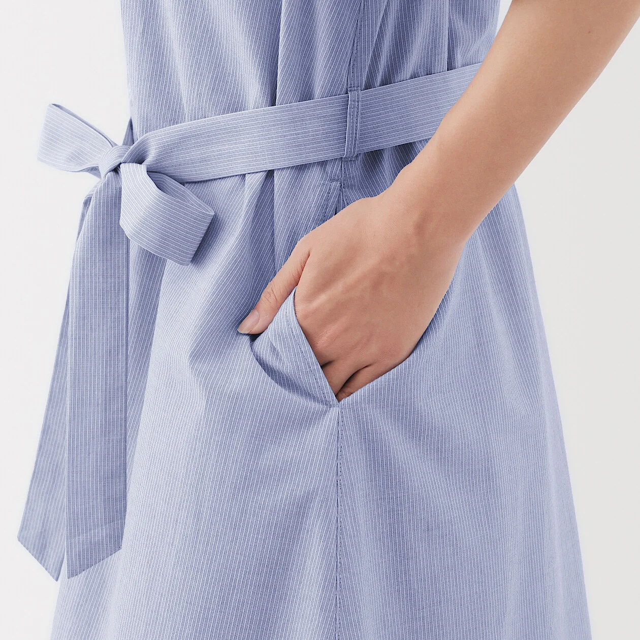 Cool Touch Short Sleeve Shirt Dress - Image 25