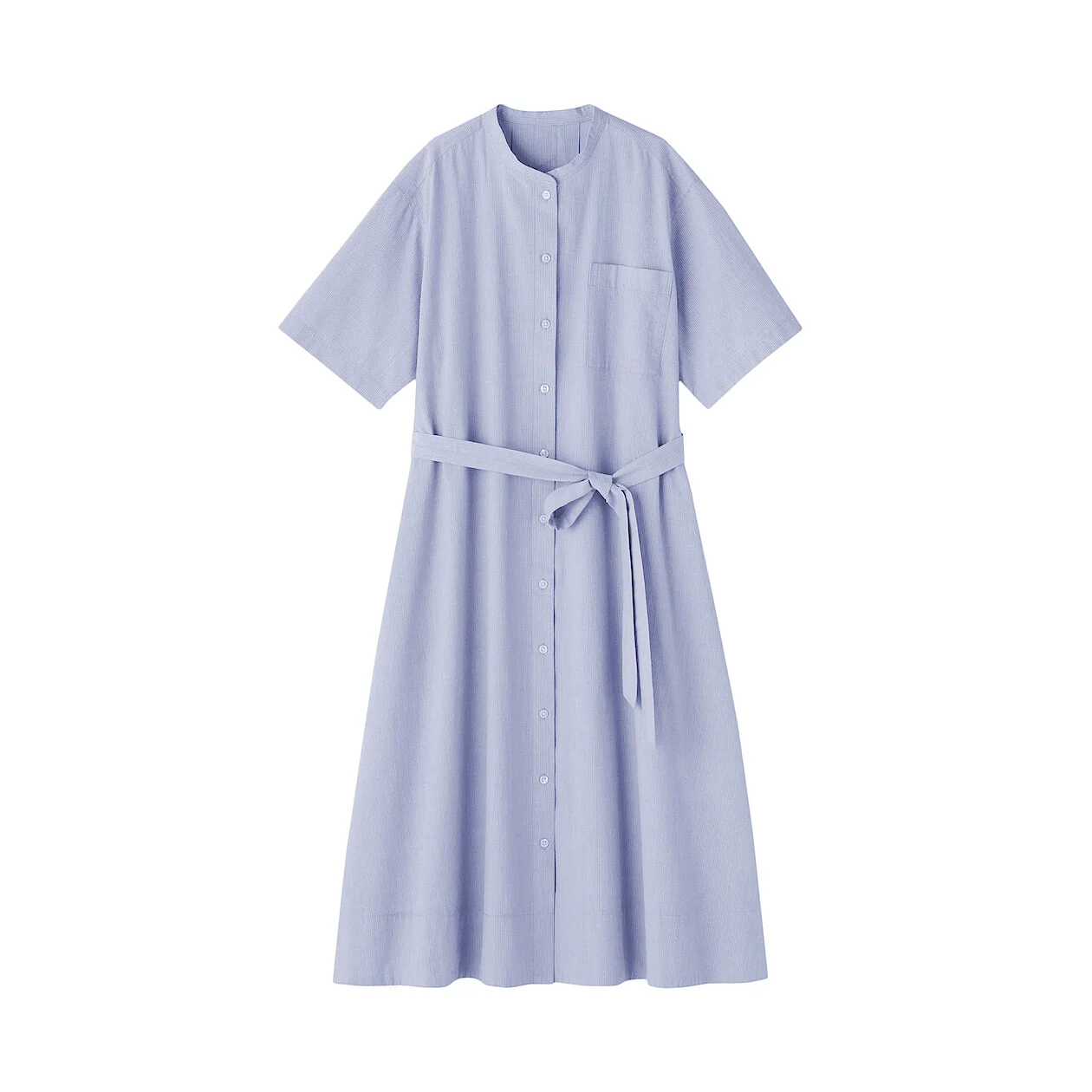 Cool Touch Short Sleeve Shirt Dress - Image 26
