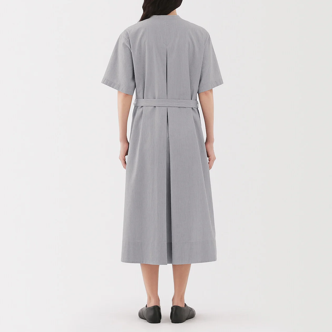 Cool Touch Short Sleeve Shirt Dress - Image 4