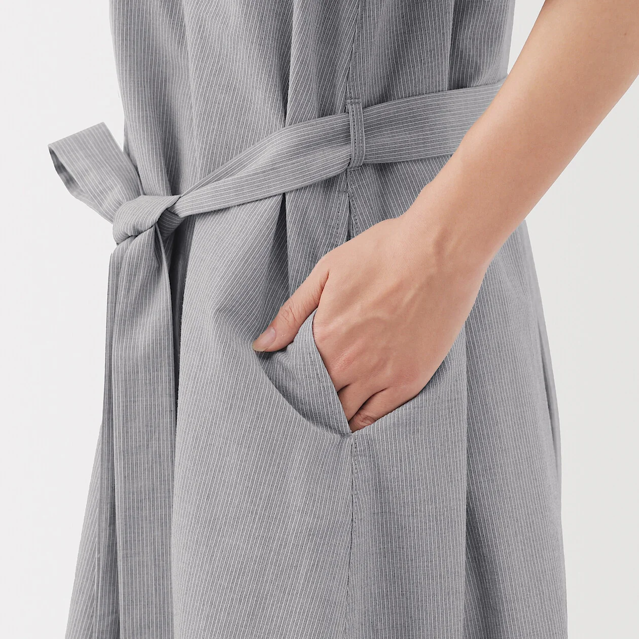 Cool Touch Short Sleeve Shirt Dress - Image 7