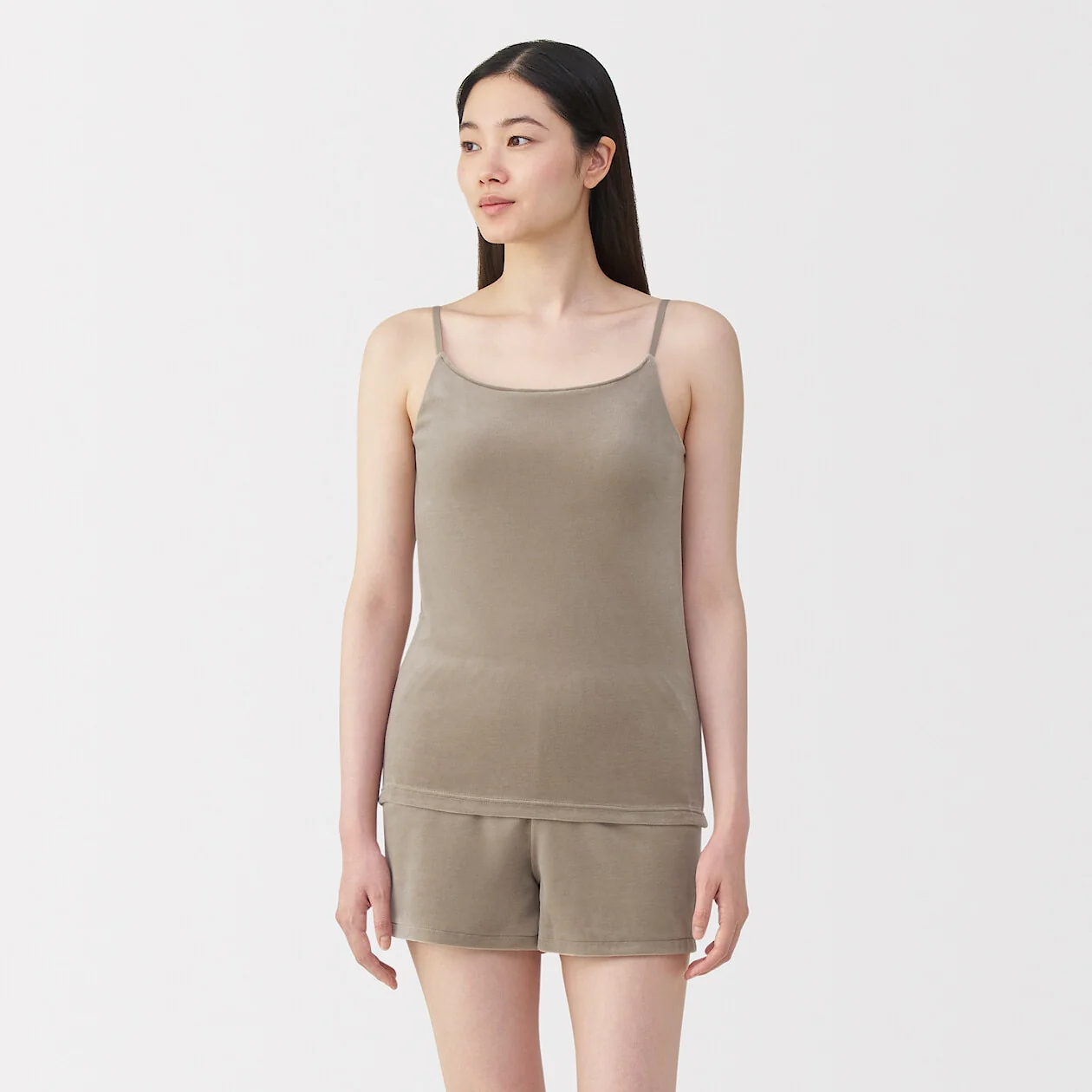 Cotton Velour Bra Camisole - Image 31