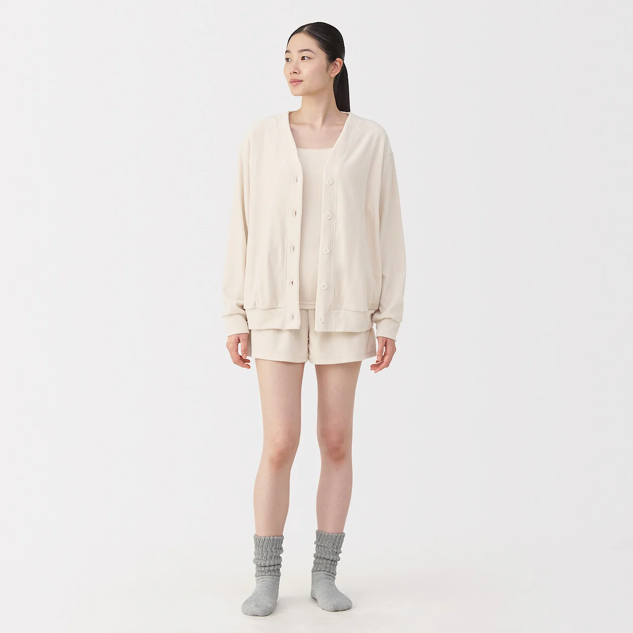 Cotton Velour Cardigan - Image 10