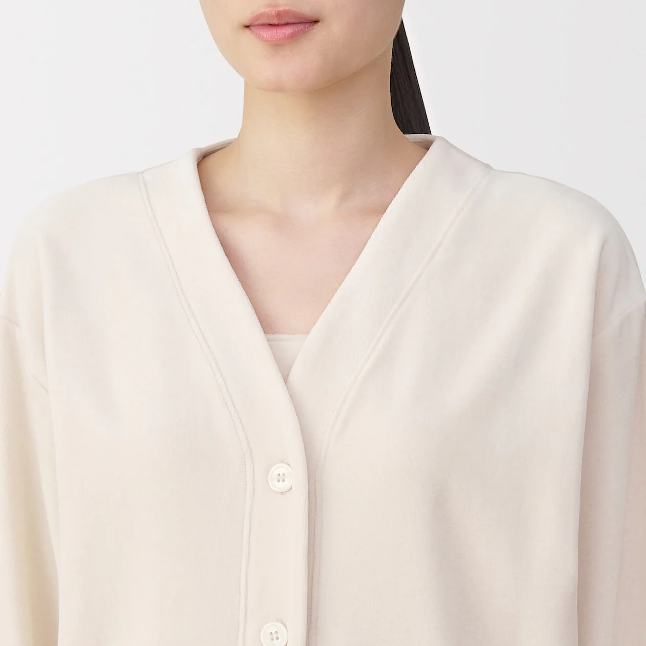 Cotton Velour Cardigan - Image 13