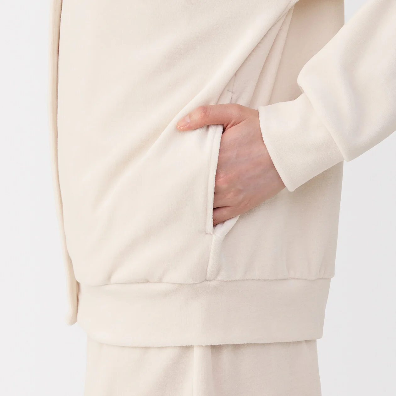 Cotton Velour Cardigan - Image 14